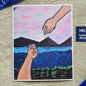 Munting Sining Postcard: Helping Hand