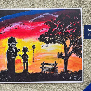 Munting Sining Postcard: Sandigan