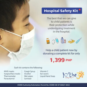 Donate a Hospital Safety Kit for a child patient